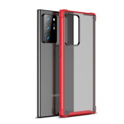 Galaxy Note 20 Ultra Kılıf Zore Volks Kapak Kırmızı