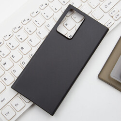 Galaxy Note 20 Ultra Zore 1.Kalite PP Silikon Siyah
