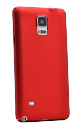 Galaxy Note 3 Kılıf Zore 3A Rubber Kapak Kırmızı