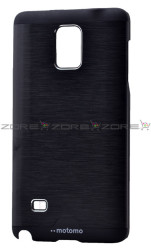 Galaxy Note 3 Kılıf Zore Metal Motomo Kapak Siyah