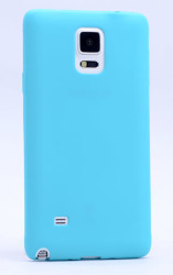 Galaxy Note 3 Kılıf Zore Premier Silikon Kapak Turkuaz