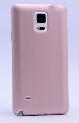 Galaxy Note 3 Kılıf Zore Premier Silikon Kapak Rose Gold