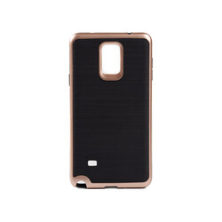 Galaxy Note 4 Case Zore İnfinity Motomo Cover Rose Gold