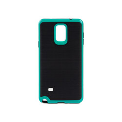 Galaxy Note 4 Case Zore İnfinity Motomo Cover Turquoise