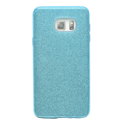 Galaxy Note 5 Case Zore Shining Silicon Blue