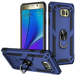 Galaxy Note 5 Case Zore Vega Cover Blue