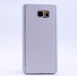 Galaxy Note 5 Kılıf Zore 360 3 Parçalı Rubber Kapak Gri