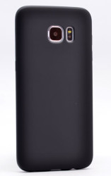 Galaxy Note 5 Kılıf Zore Premier Silikon Kapak Siyah