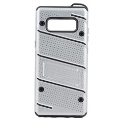Galaxy Note 8 Case Zore Iron Cover Grey
