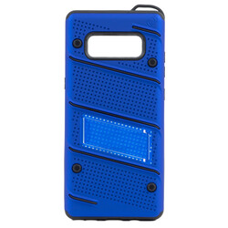 Galaxy Note 8 Case Zore Iron Cover Blue