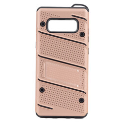 Galaxy Note 8 Case Zore Iron Cover Rose Gold