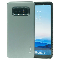 Galaxy Note 8 Case Roar Rico Hybrid Cover Dark Grey