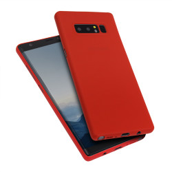 Galaxy Note 8 Kılıf Zore 1.Kalite PP Silikon Kırmızı