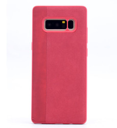 Galaxy Note 8 Kılıf Zore City Silikon Kırmızı
