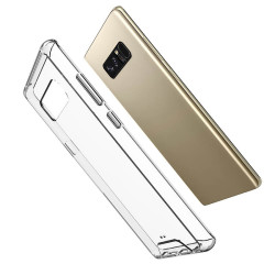 Galaxy Note 8 Kılıf Zore Gard Silikon Renksiz