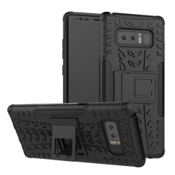Galaxy Note 8 Kılıf Zore Hibrit Silikon Siyah