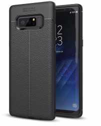 Galaxy Note 8 Kılıf Zore Niss Silikon Kapak Siyah