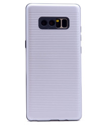 Galaxy Note 8 Kılıf Zore Youyou Silikon Kapak Gri