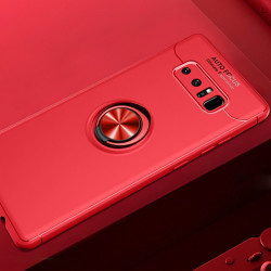 Galaxy Note 8 Kılıf Zore Ravel Silikon Kapak Kırmızı