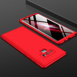 Galaxy Note 9 Kılıf Zore Ays Kapak Kırmızı