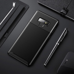 Galaxy Note 9 Kılıf Zore Negro Silikon Kapak Siyah