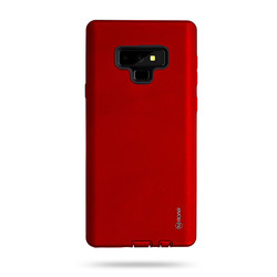 Galaxy Note 9 Kılıf Roar Rico Hybrid Kapak Kırmızı