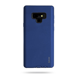 Galaxy Note 9 Kılıf Roar Rico Hybrid Kapak Petrol Mavi