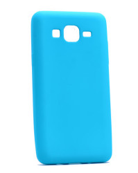 Galaxy On5 Kılıf Zore Premier Silikon Kapak Mavi
