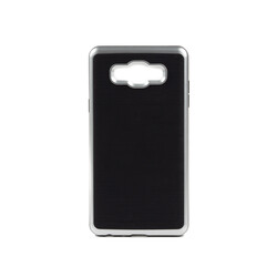 Galaxy On7 Case Zore İnfinity Motomo Cover Grey