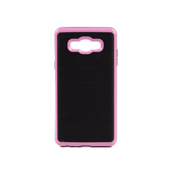 Galaxy On7 Case Zore İnfinity Motomo Cover Light Pink