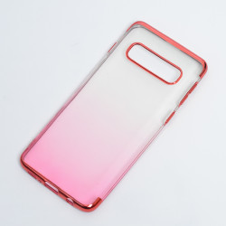 Galaxy S10 Kılıf Zore Moss Silikon Kırmızı