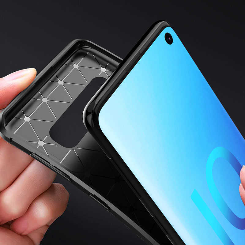 Galaxy S10 Kılıf Zore Negro Silikon Kapak - 3