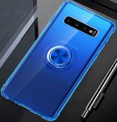 Galaxy S10E Case Zore Mill Silicon Blue