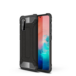 Galaxy S20 Case Zore Crash Silicon Cover Black