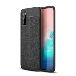 Galaxy S20 Case Zore Niss Silicon Cover Black