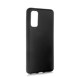 Galaxy S20 Case Zore Premier Silicon Cover Black