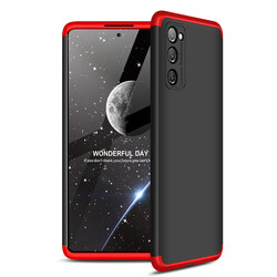 Galaxy S20 FE Case Zore Ays Cover Black-Red