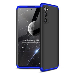 Galaxy S20 FE Case Zore Ays Cover Black-Blue