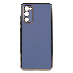 Galaxy S20 FE Case Zore Bark Cover Light Blue