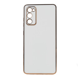 Galaxy S20 FE Case Zore Bark Cover White