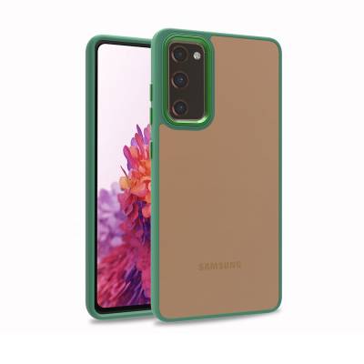 Galaxy S20 FE Case Zore Flora Cover Green