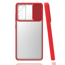Galaxy S20 FE Case Zore Lensi Cover Red