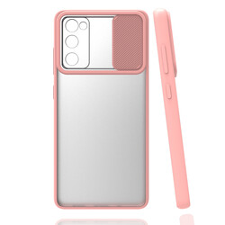 Galaxy S20 FE Case Zore Lensi Cover Light Pink