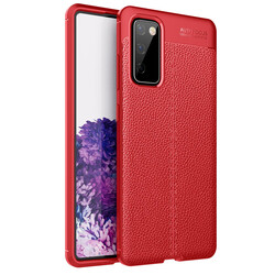 Galaxy S20 FE Case Zore Niss Silicon Cover Red