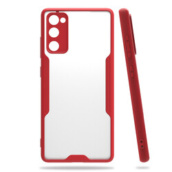 Galaxy S20 FE Case Zore Parfe Cover Red