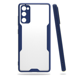 Galaxy S20 FE Case Zore Parfe Cover Navy blue