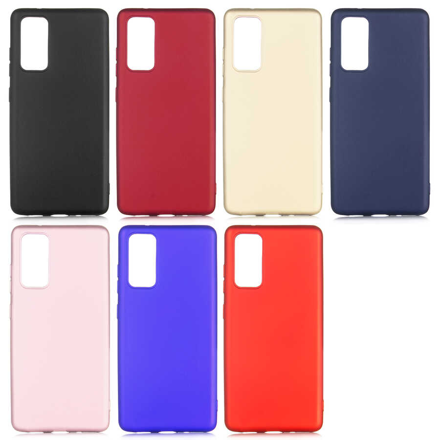 Galaxy S20 FE Case Zore Premier Silicon Cover - 4