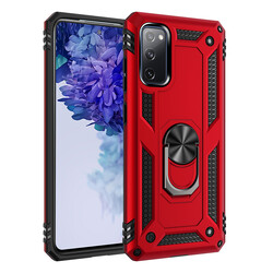 Galaxy S20 FE Case Zore Vega Cover Red