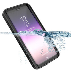 Galaxy Note 8 Kılıf 1-1 Su Geçirmez Kılıf Siyah