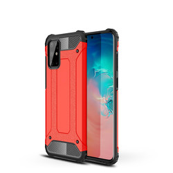 Galaxy S20 Plus Case Zore Crash Silicon Cover Red